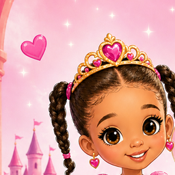 Princess Nia's Coloring Book app icon
